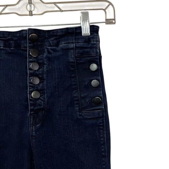 J BRAND NATASHA HIGH-RISE SKINNY, BLUEBIRD Size 24 - Picture 10 of 16